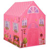 vidaXL Play Tent Pink 170T polyester, PVC, PE Medium Foldable