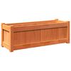 vidaXL Garden Planter Set of 2 Wax brown Solid pine wood Large