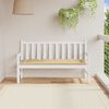 vidaXL Garden Bench Cushion Melange beige 100% polyester
