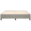 vidaXL Bed Frame Light grey