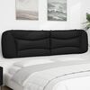 vidaXL Headboard Cushion Black
