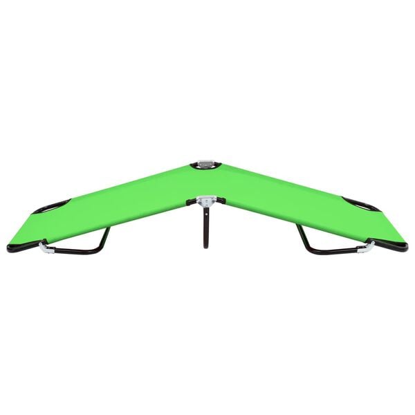 vidaXL Sun Lounger Green
