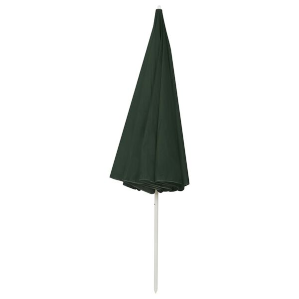 vidaXL Beach Parasol Green 118.1"