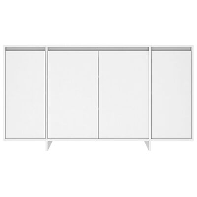 vidaXL Sideboard White 53.1"x16.1"x29.5" Engineered Wood