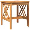 vidaXL Side Table Brown Solid Acacia wood