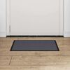 vidaXL Doormat Anthracite Polypropylene and PVC 15.7x23.6 in Non-slip
