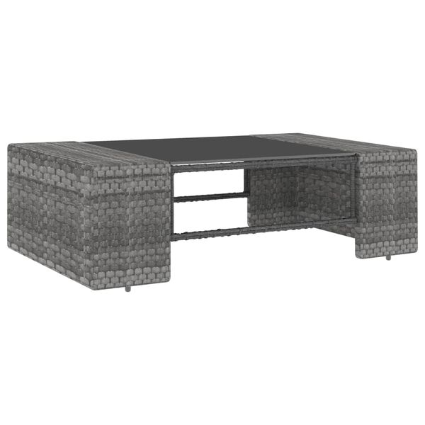 vidaXL Garden Lounge Set Gray