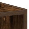vidaXL Bottom Cabinet Smoked oak Engineered wood Medium Adjustable Feet