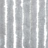 vidaXL Fly Curtain Grey 22.0x72.8" Chenille