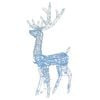 vidaXL Reindeer Christmas Decoration Set of 2 Cool White Acrylic Large