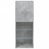vidaXL TV Cabinet Concrete Grey Engineered Wood Medium TV Cabinet