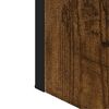 vidaXL Bathroom Mirror Cabinet Smoked oak