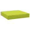 vidaXL Pallet Cushion Bright Green Oxford fabric (100% polyester) Standard