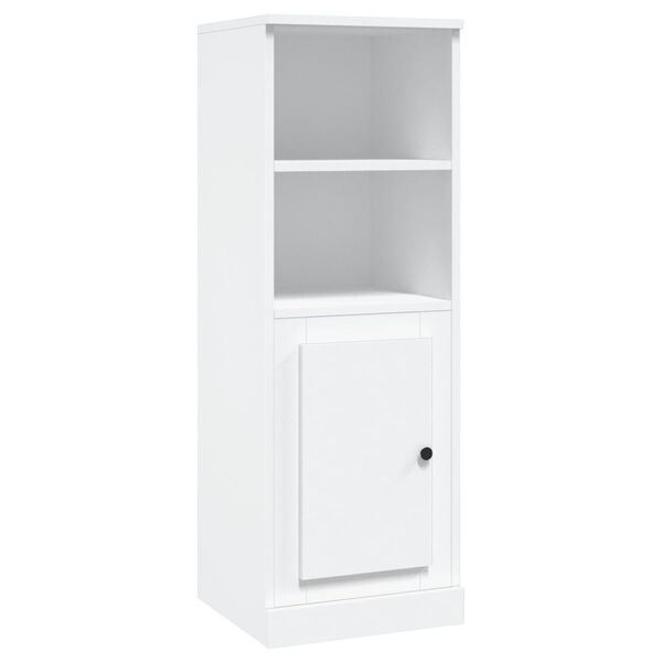 vidaXL Highboard White Engineered wood Medium Highboard Rectangular