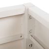 vidaXL Garden Planter White Polypropylene Medium Durable Planter