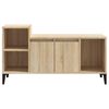 vidaXL TV Cabinet Sonoma Oak Engineered Wood Medium Modern Design