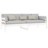 vidaXL Day Bed White Solid pine wood 31.5x79.0 in