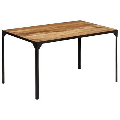 vidaXL Dining Table 55.1"x31.5"x29.9" Solid Mango Wood