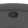 vidaXL Recliner Chair Dark Gray 100% polyester, metal, plywood Medium