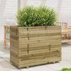 vidaXL Garden Planter Natural wood Vacuum pressure-treated pine wood