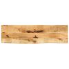 vidaXL Table Top Natural wood Solid rough mango wood 39.4x11.8 in