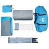 vidaXL Family Tent Dome 6-Person Blue Waterproof