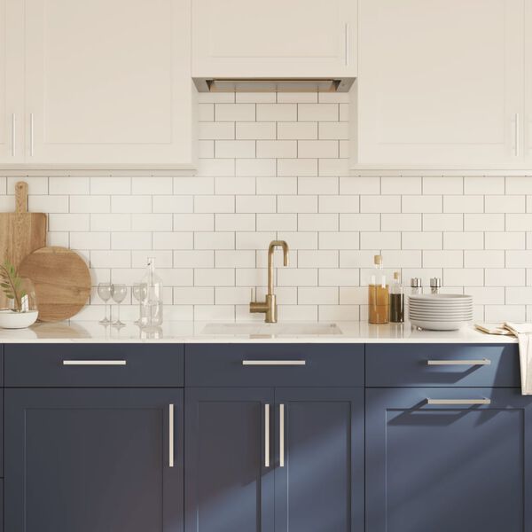 vidaXL Cabinet Handle Set of 20 Silver