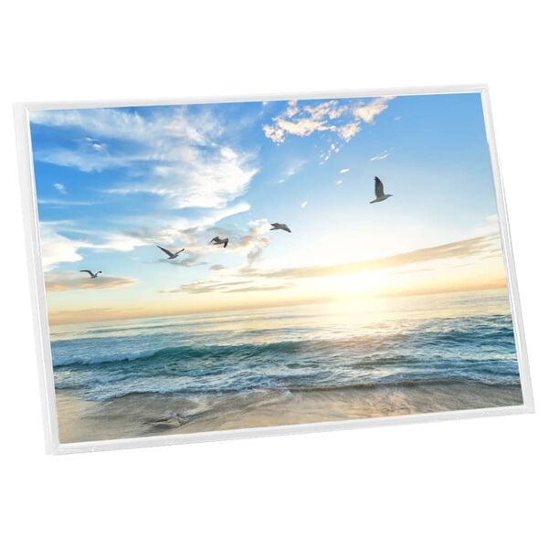 vidaXL Photo Frame Set of 5 Modern MDF Photo Frames Rectangular Modern