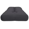 vidaXL Pallet Cushion Anthracite Polyester 47.2x15.7x4.7 in