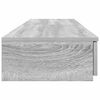 vidaXL Bed Drawers Grey Sonoma 55.12 x 14.37 x 6.50 in Engineered Wood