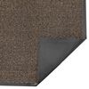 vidaXL Doormat Brown Polypropylene and PVC 15.7x23.6 in Non-slip