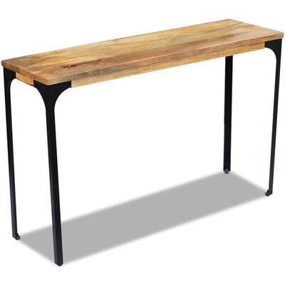 vidaXL Console Table Mango Wood 47.2"x13.8"x30"