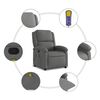 vidaXL Massage Recliner Chair Dark grey