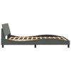vidaXL Bed Frame Dark Gray