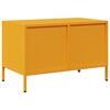 vidaXL TV Cabinet Mustard Yellow Cold-rolled Steel Medium TV Cabinet