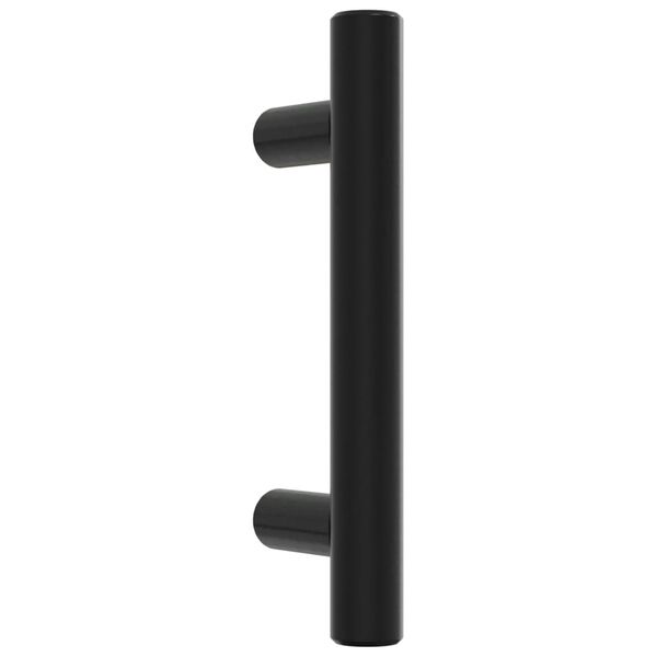 vidaXL Cabinet Handle Set of 20 Black Stainless Steel 3.9 x 1.3 in