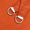 vidaXL Sunshade Sail 1.75 oz/ft² Trapezium Orange 4/5x9.8' HDPE