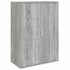 vidaXL Grey Sonoma Sideboard Engineered Wood Medium Stylish Sideboard