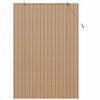 vidaXL Roller Blind with Curtains Nature 55.12 x 86.61 in Bamboo