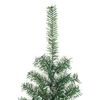 vidaXL Artificial Christmas Tree Green Polyethylene terephthalate (PET)