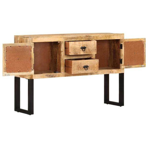 vidaXL Sideboard Rough Mango Wood