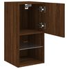 vidaXL TV Cabinet Brown Oak Engineered Wood Small TV Cabinet