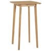 vidaXL Bar Table Brown Solid Acacia wood Medium Durable Bar Table