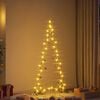 vidaXL Metal Christmas Tree Black Powder-coated steel Large Collapsible