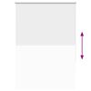 vidaXL Roller Blind White 100% Polyester 41.3 x 59.1 in