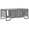 vidaXL Coffee Table Gray Sonoma Engineered wood 39.4 x 20.1 x 15.7 in