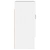 vidaXL Floating Cabinet White Engineered Wood Medium Wall Cabinet