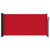 vidaXL Retractable Side Awning Red