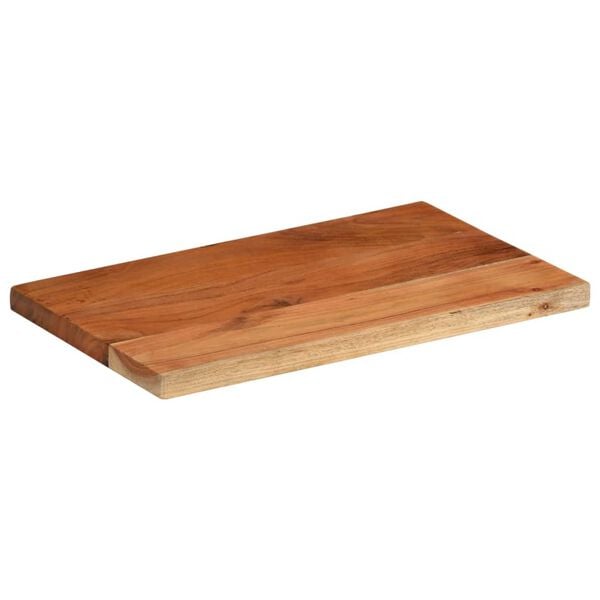 vidaXL Table Top 15.7"x11.8"x1" Rectangular Solid Wood Acacia