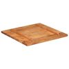 vidaXL Table Top Honey brown Solid acacia wood 24 in x 24 in Durable